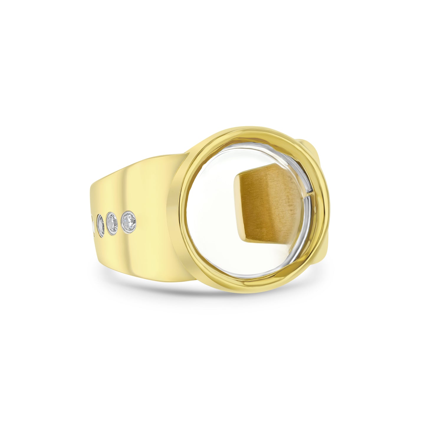 Monocle Ring - Magnifying Lens Ring