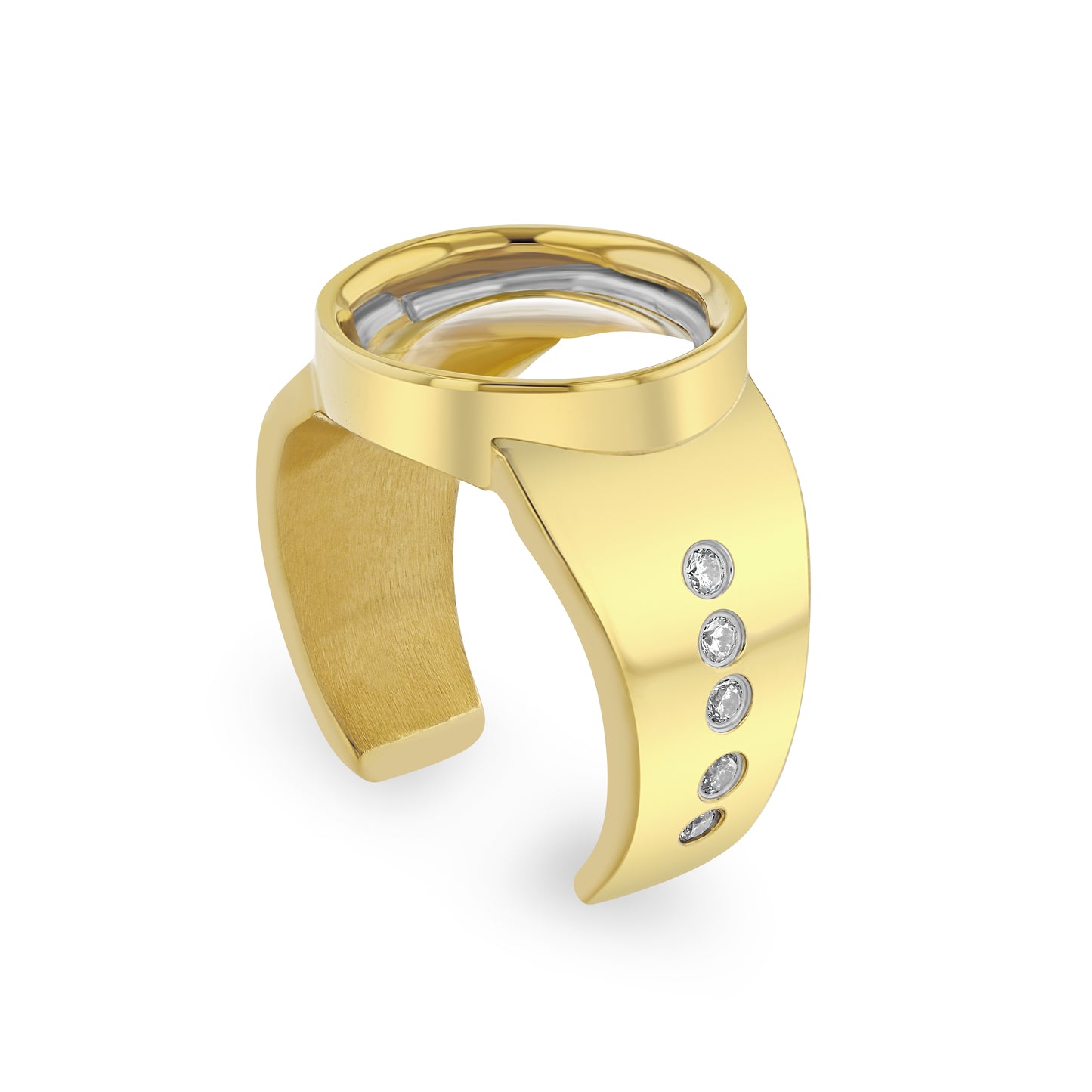 Monocle Ring - Magnifying Lens Ring