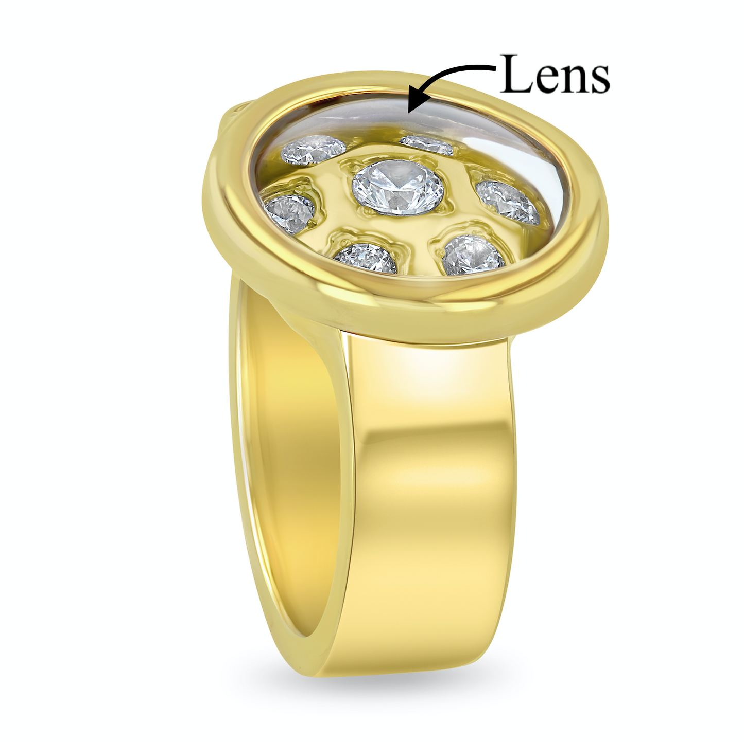 Dome White Gold
