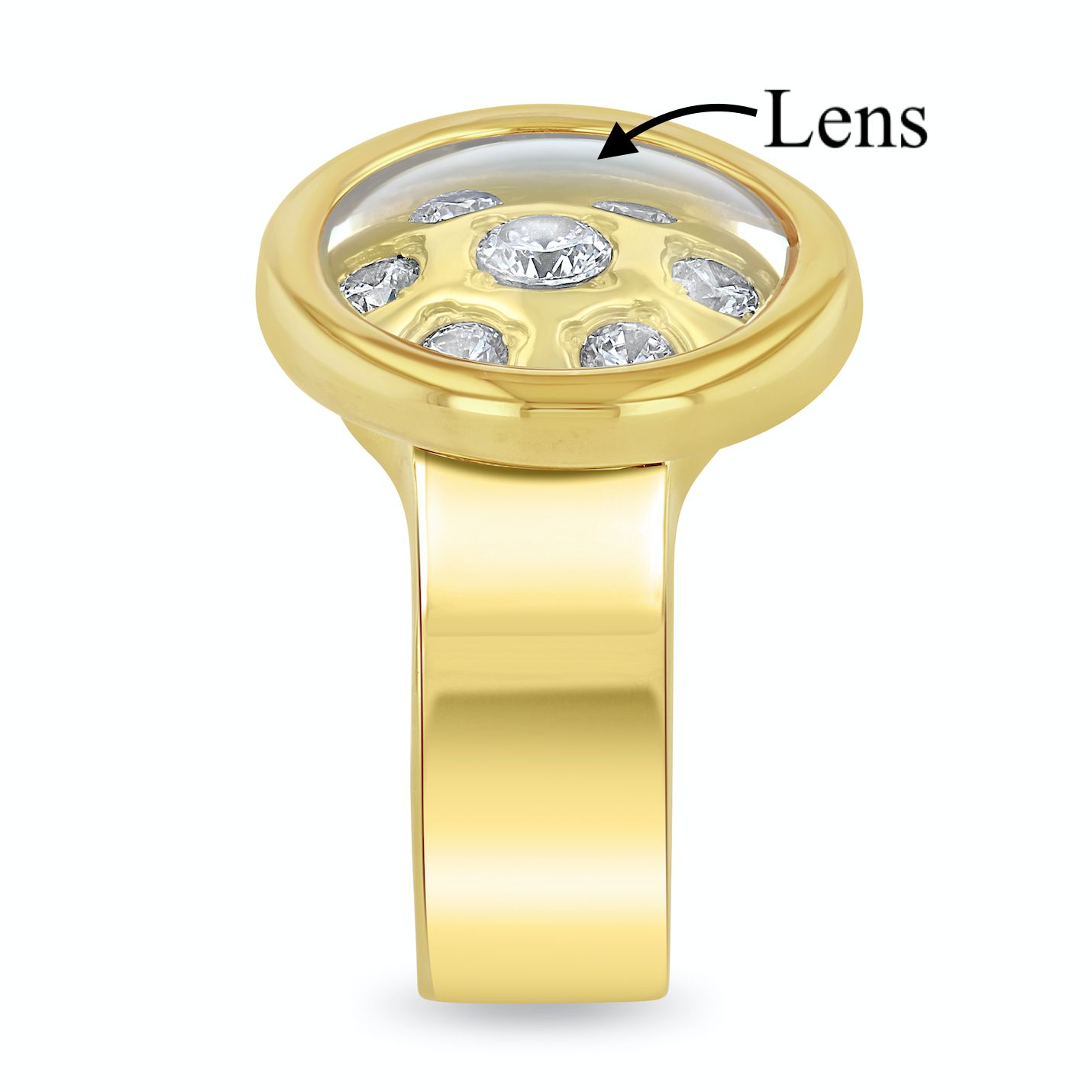 Dome White Gold