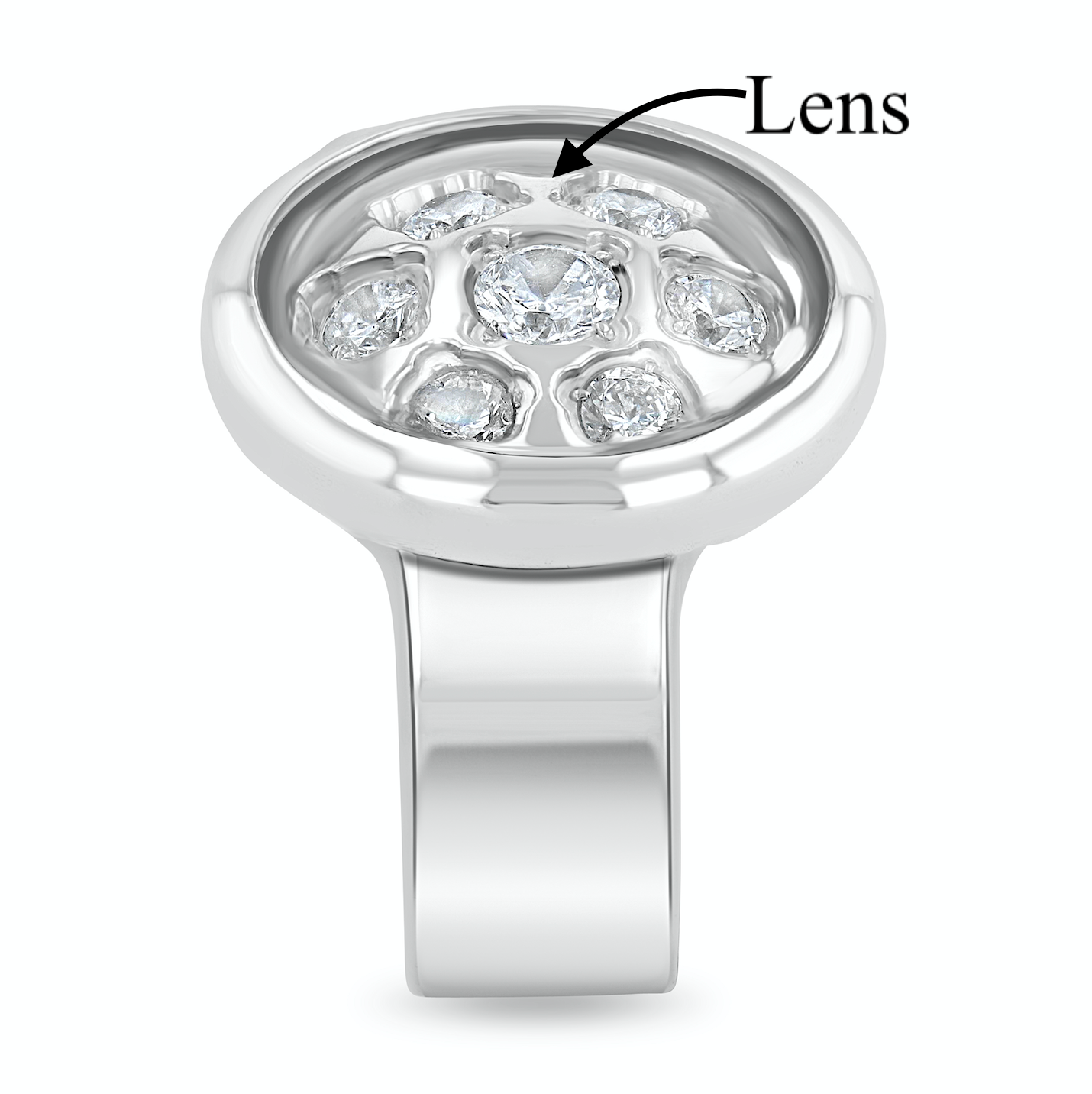 Dome White Gold
