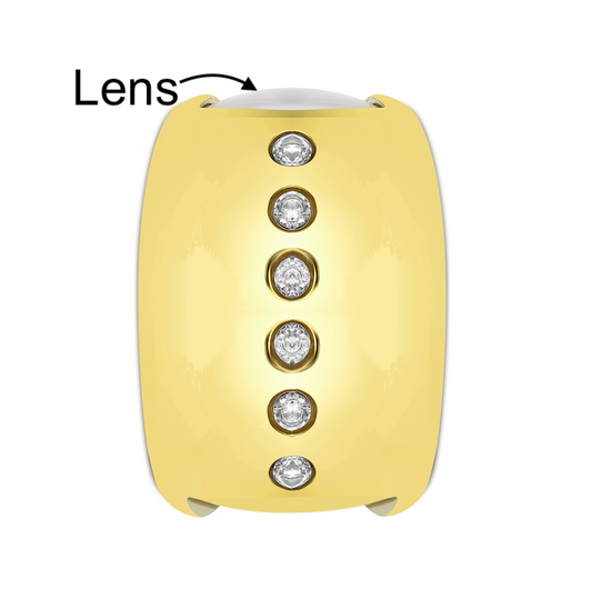 Changa Yellow Monocle Ring