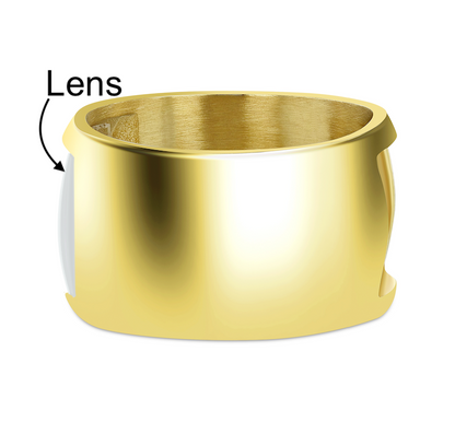 Changa Yellow Monocle Ring
